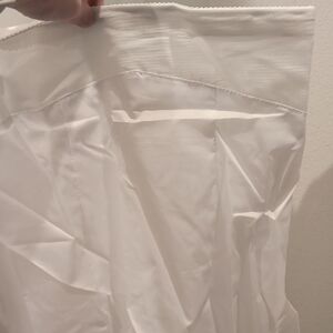 White Fit And Flare Slip Size 6